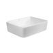 Умывальник Qtap Tern накладной прямоугольный 475х370х140 мм White + донный клапан PU02, Белый