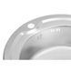 Кухонная мойка Lidz 510-D 0,6 мм Satin (LIDZ510D06SAT), Satin