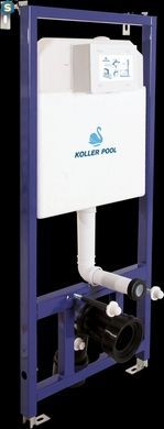 Инсталляция Koller pool Dune 1200SL + панель смыва хром Orion Cosmo + ROUND подвесной унитаз с сиденьем Soft-close