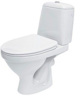 Унитаз-компакт Cersanit Eko 2000 22 010 3/6 с сиденьем duraplast K07-102-EX1
