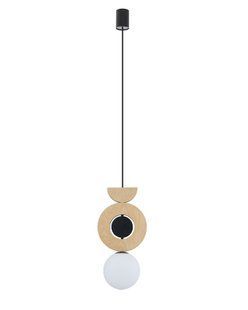 Подвесной светильник Nowodvorski 11174 Drops Wood B G9 1x12W IP20 Beige