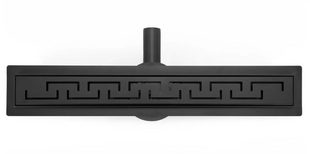 Трап для душа Rea Greek 90 PRO black REA-G8026