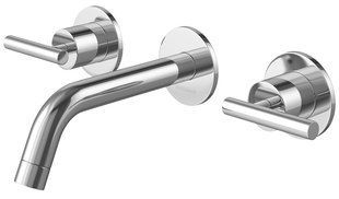 Смеситель для умывальника Kohlman Roxin chrome + BOX скрытого монтажа QW190R, Хром