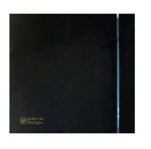 Вытяжной вентилятор Soler&Palau Silent-100 CZ Black Design -4C