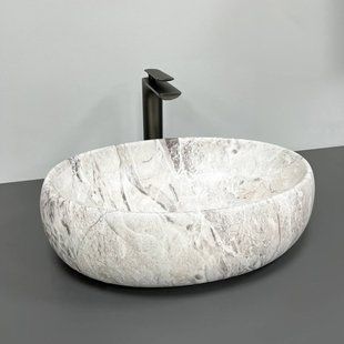 Умывальник (раковина) VBI VENETO STONE MATT накладной, Каппучино
