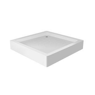 Душовий піддон Lidz Mazur ST90x90x16, Білий