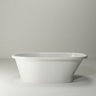 Ванна зі штучного каменю Studio Stone Mersey 180x80 MER180080, Білий