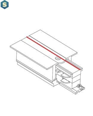 З'єднувач Nowodvorski 8235 З'єднувач Nowodvorski Ctls Recessed Power End Cap, Left IP20 Bl