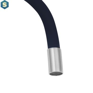 Змішувач для кухні з гнучким виливом Agua Acero-INOX035NS-1 CV023288, Хром матовий