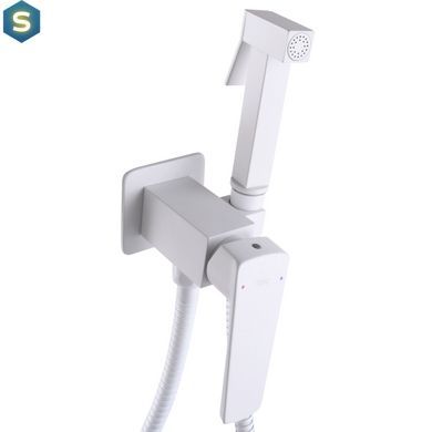 Набор гигиенического душа скрытого монтажа Topaz Lexi TL 21106-H57-W, Белый