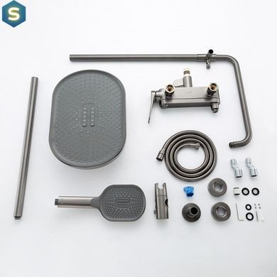 Душова система Gungrey Gappo G2410-9, Графитовый хром