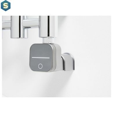Электрический тен HeatQ NEX 600 Вт Bluetooth со скрытым подключением цвет серебро (N600.S.HID), Хром матовый