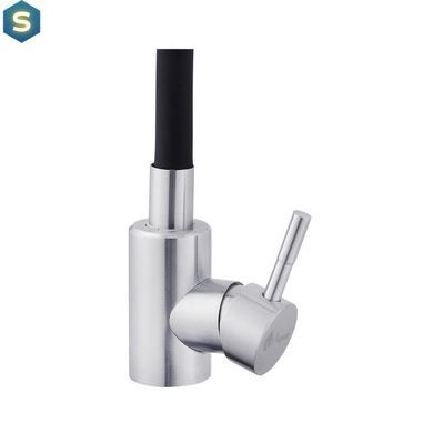 Змішувач для кухні з гнучким виливом Agua Acero-INOX035NS-1 CV023288, Хром матовий