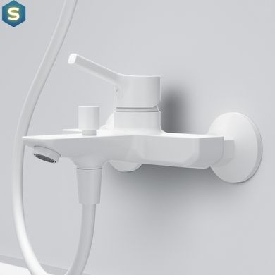 Смеситель для ванны Am.Pm X-Joy S белый F85B10033, Белый