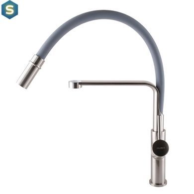Смеситель для кухни Globus Lux Denver Flex GDF-32-08-02, Каппучино