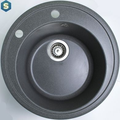 Кухонна мийка Adamant Sun 510x200 сірий 4824296100104, Каппучино