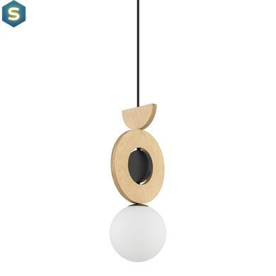 Подвесной светильник Nowodvorski 11174 Drops Wood B G9 1x12W IP20 Beige
