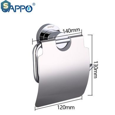 Держатель для туалетной бумаги Gappo G1803, хром, Хром