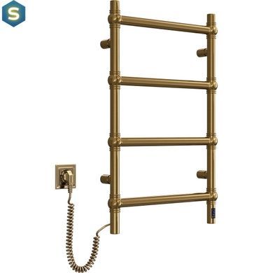 Електрична рушникосушка Navin Retro 500x800 Sensor ліва, бронза 12-228153-3680, Бронза, Ліве, Електронний