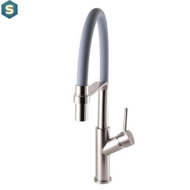 Смеситель для кухни Globus Lux Denver Flex GDF-32-08-02, Каппучино