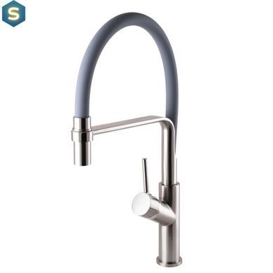 Смеситель для кухни Globus Lux Denver Flex GDF-32-08-02, Каппучино