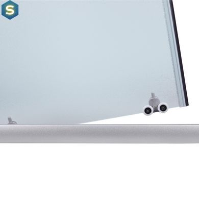 Душова кабіна Latwa SC90x90.SAT.MID.FR полукругла, скло Frost 4 мм + Душовий піддон KAPIELKA ST90x90x26, з панеллю Lidz, Хром матовий, Універсальна, хром матовий, глубокий (более 20 см)