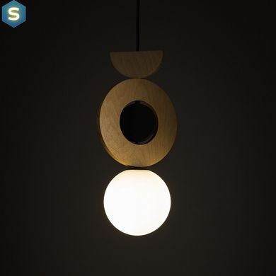 Подвесной светильник Nowodvorski 11174 Drops Wood B G9 1x12W IP20 Beige
