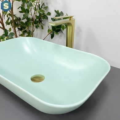 Умивальник (раковина) VBI AVEZZANO GREEN MATT накладний, Зелений