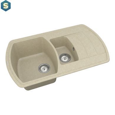 Кухонна мийка Vankor Norton NMP 04.86, Бежевий