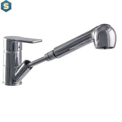 Смеситель для кухни Globus Lux Queensland GLQU-0107, Хром