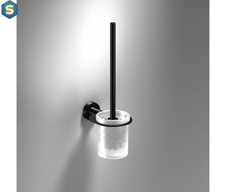 Йоржик для унітаза Sonia TP Black 166299, Чорний/золото