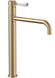 Змішувач для умивальника Rea Serra brushed gold високий REA-B1145, Золотий