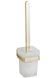 Йоржик для унітазу VBI Mars 2 brushed gold VBI-040110BG, Золотий