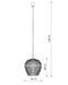 Подвесной светильник Nowodvorski 11163 Haiti S E27 1x25W IP20 Вeige