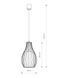Подвесной светильник Nowodvorski 4611 Camilla E27 1x40W IP20 Wh