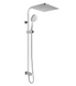 Душевая система Ponsi Square Therm BNCOLCQU13, Хром