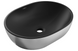 Умивальник Mexen Viki silver brushed black matt накладний MEX-21054873, Хром