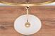 Умивальник Rea Sofia Mini white gold накладний REA-U6334, Золотий