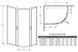 Душевая кабина Radaway Premium Plus E 100x80x170 стекло матовое 30481-01-02N