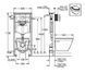 Комплект інсталяція + унітаз Grohe Solido Perfect з кришкою Soft-Close 39186000