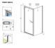 Душевая кабина Radaway Twist DW+S 90x100x190 382002-08 + 382013-08