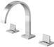 Змішувач для умивальника Kohlman Axis chrome QB202N, Хром