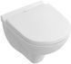 Унітаз підвісний Villeroy&Boch O.Novo 5688H101 49см. з кришкою Soft Closing, Білий