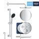 Душова система прихованого монтажу Grohe QuickFix SmartControl UA202801R3, Хром