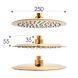 Душова система Yoka Oman 25 Therm L.gold BP.OMAN25-THERM-GLD, Золотий