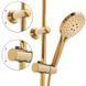 Душова система Yoka Oman 25 Therm L.gold BP.OMAN25-THERM-GLD, Золотий