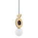 Подвесной светильник Nowodvorski 11174 Drops Wood B G9 1x12W IP20 Beige