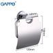 Держатель для туалетной бумаги Gappo G1803, хром, Хром
