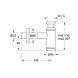 Сифон для раковини Grohe QuickFix 295032430 1 1/4" без випуску 295032430, Черный матовый
