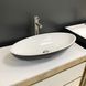 Умывальник Adamant Andere New black/white glossy 100003856, Черный/золото
